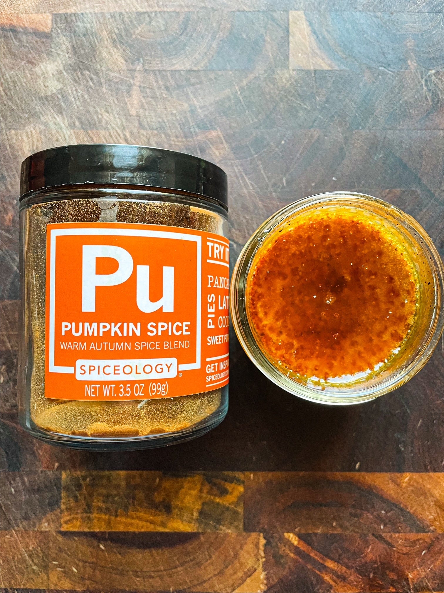 Pumpkin Spice Dulce de Leche Sous Vide Creme Brûlée
 &ndash; Spiceology