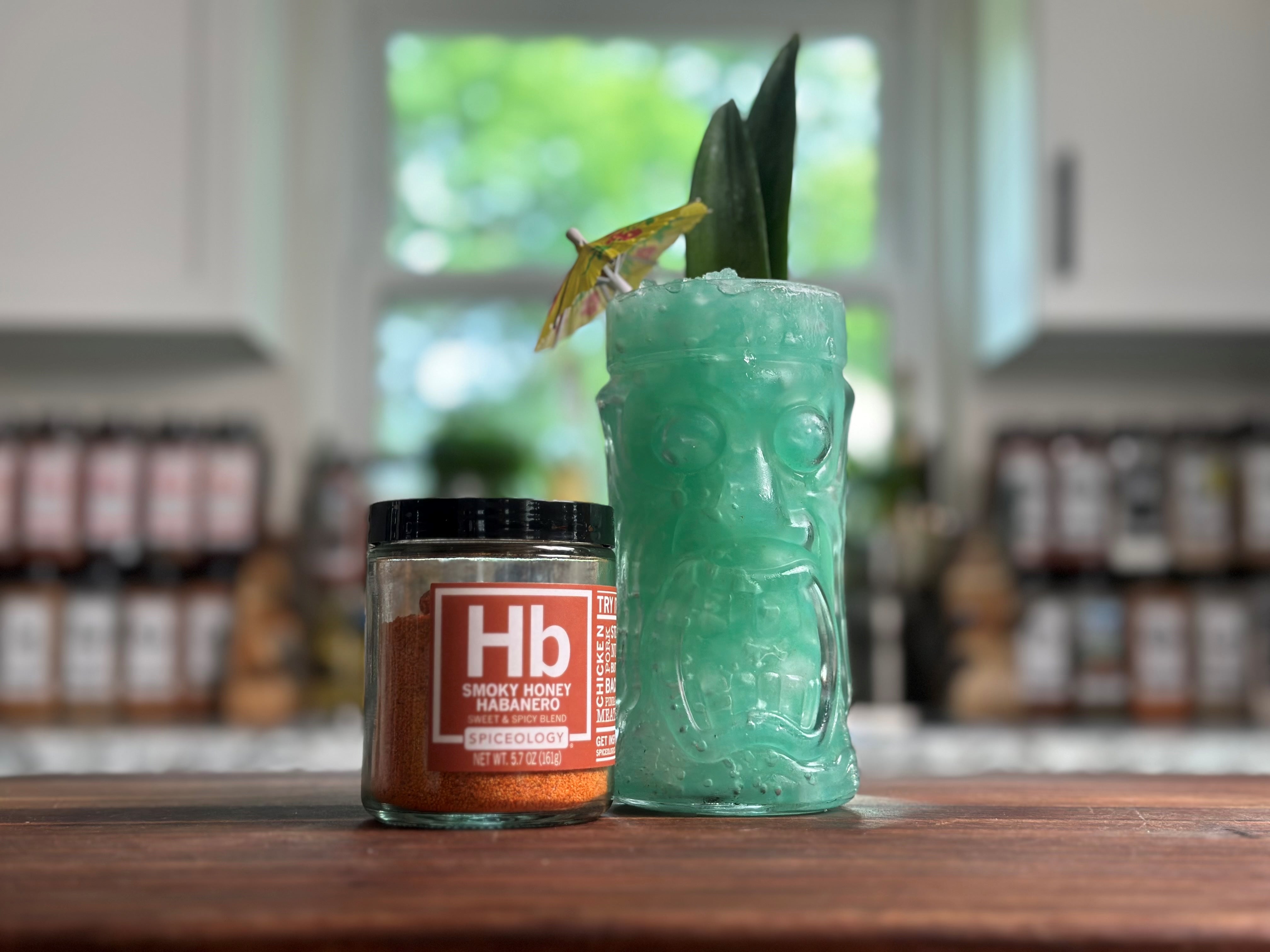 Smoky Honey Habanero "Raft Breaker" Tiki Cocktail
 &ndash; Spiceology