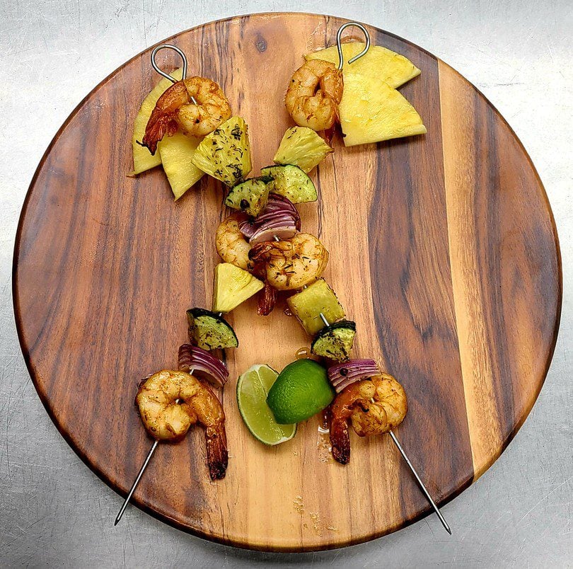 Brighten Your Rainy Day Shrimp Kabobs
 &ndash; Spiceology