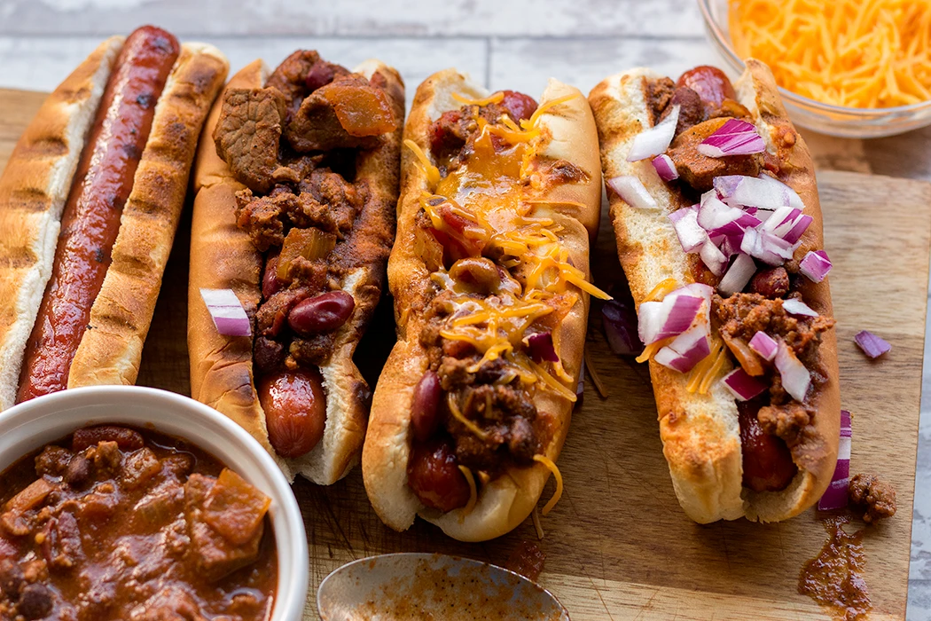 Cowboy Chili Dogs
 &ndash; Spiceology