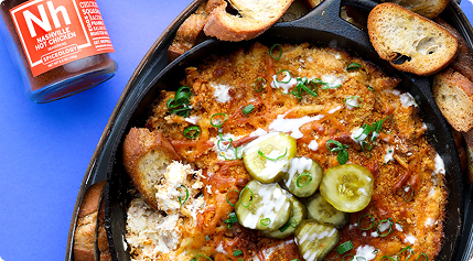 Smoked Hot Chicken Dip