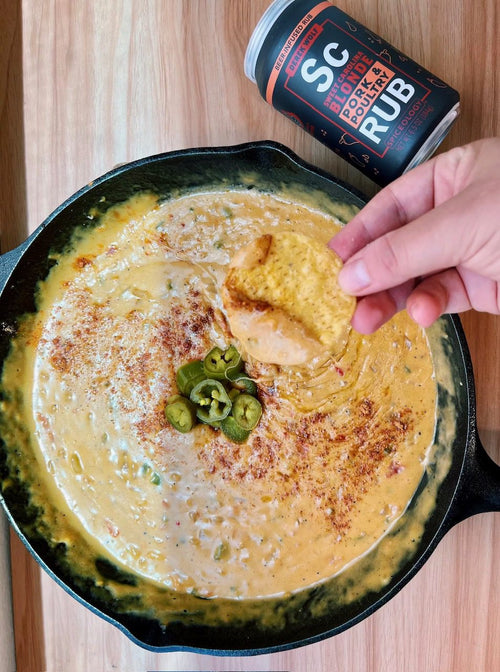 Sweet Carolina Blonde Beer Can Queso 