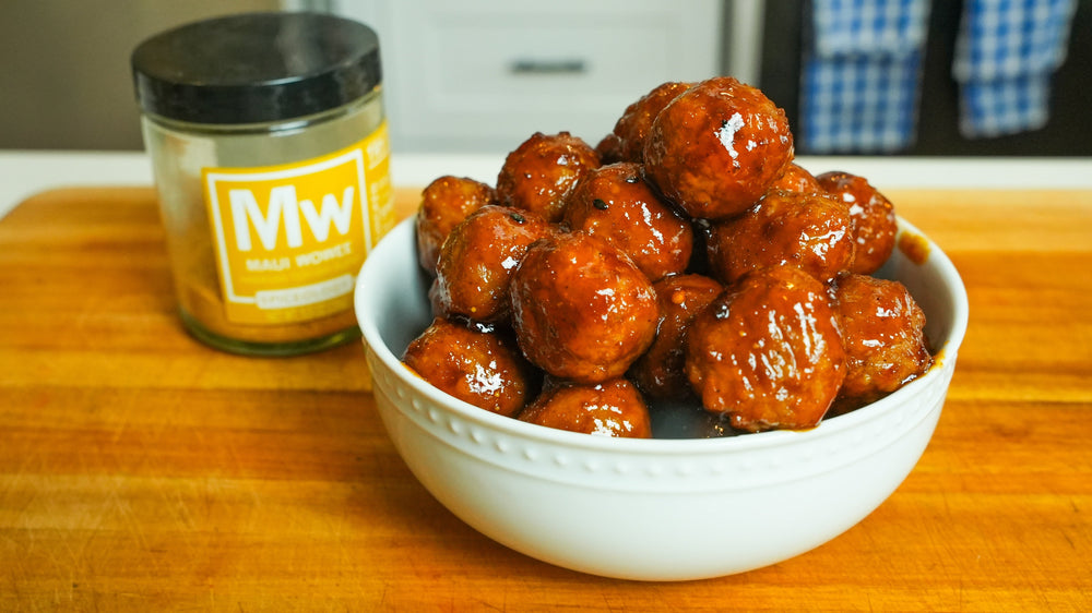 Maui Wowee Sweet and Sour Meatballs