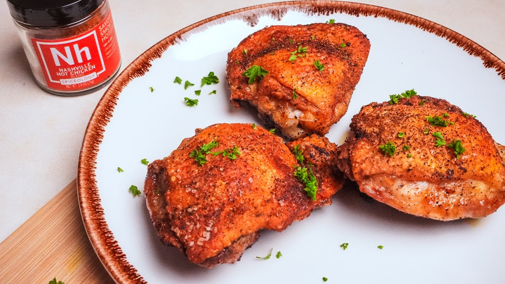 Nashville Hot Perfect Chicken Thighs