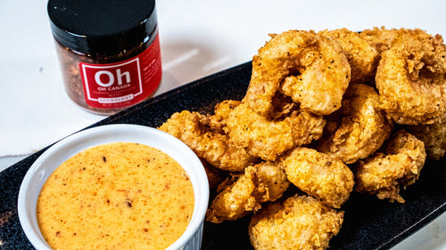 Oh Canada Salt and Pepper Popcorn Shrimp