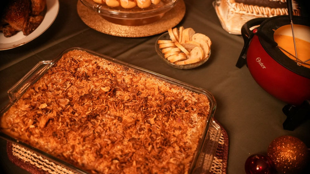Black & Bleu Green Bean Casserole