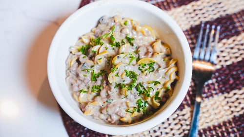 Plated Vampire Killer Hamburger Helper