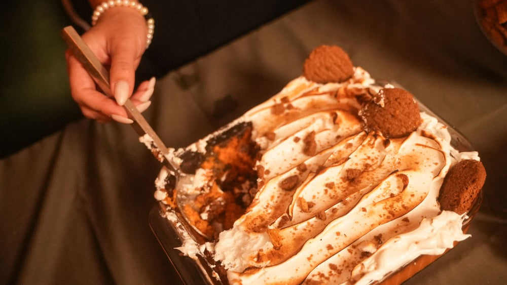 Pumpkin Spice Sweet Potato Casserole