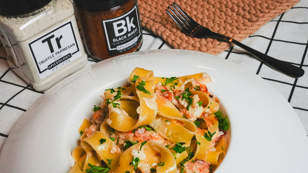 Truffle Parmesan Lobster Pasta