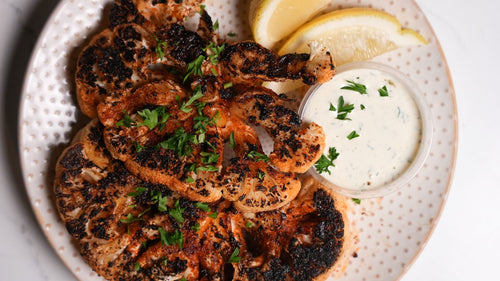 Black Magic Blackened Cauliflower Steaks recipe