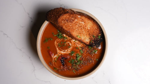 Charred Roasted Tomato Soup recipe