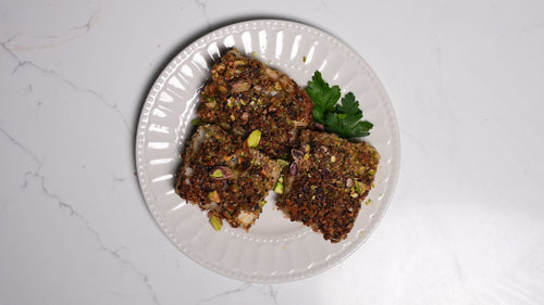 Greek Freak Pistachio Crusted Cod recipe