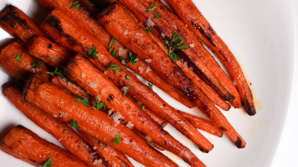 Smoky Honey Habanero Roasted Carrots recipe