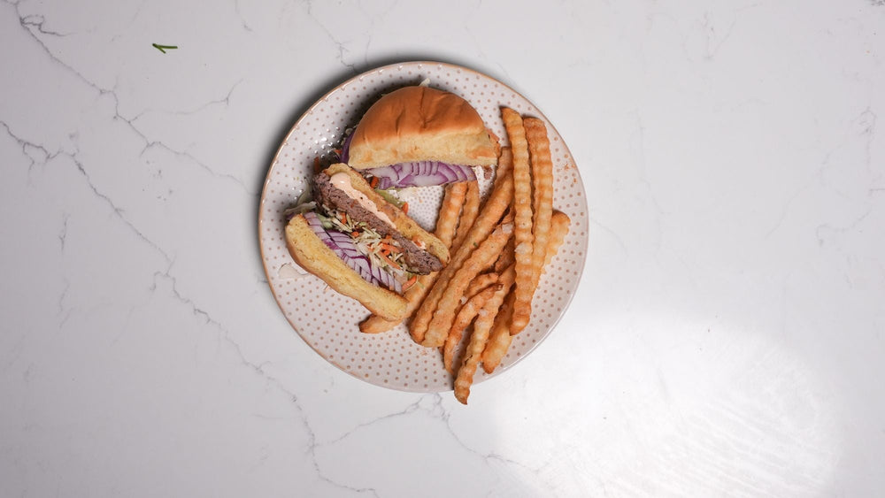 Teriyaki Takeout Smash Burger recipe