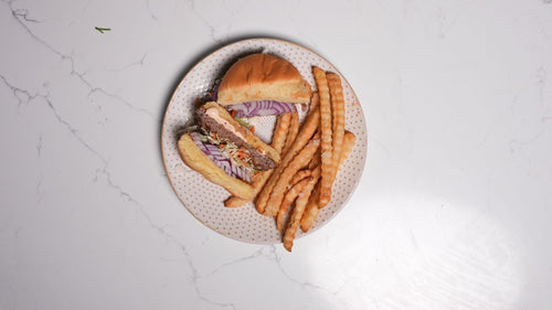Teriyaki Takeout Smash Burger recipe