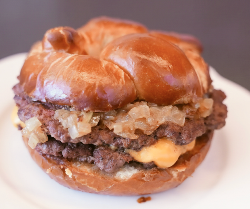 New England Steamed Cheese Burger