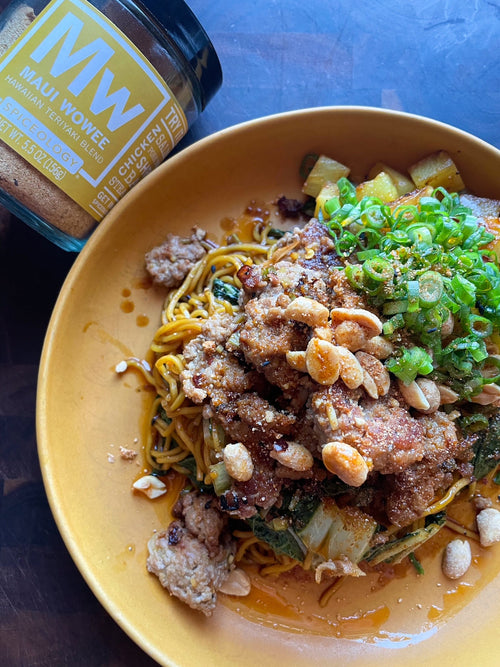 Maui Wowee Pork Noodle Bowl