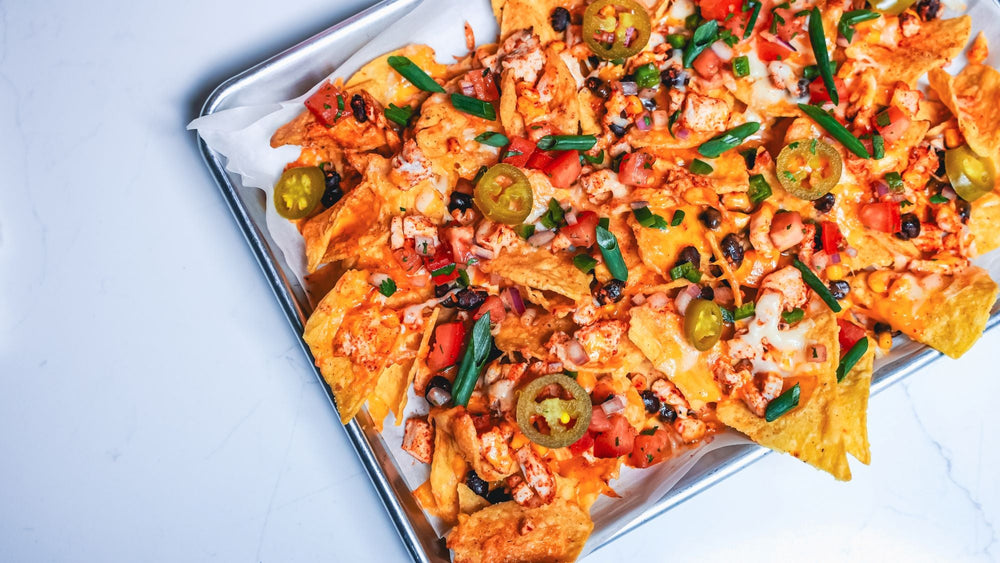 Yum Yum Chicken Nacho Platter recipe