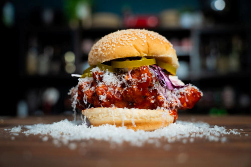 Korean BBQ Korean Fried Chicken Bun