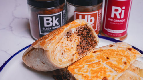 Smoky Honey Habanero Quesarito and Ranch Dip