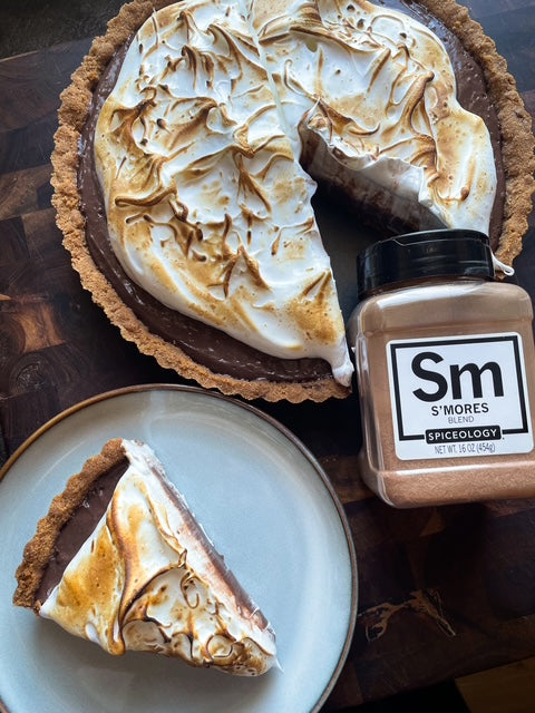 S’mores Chocolate Banana Pie Recipe