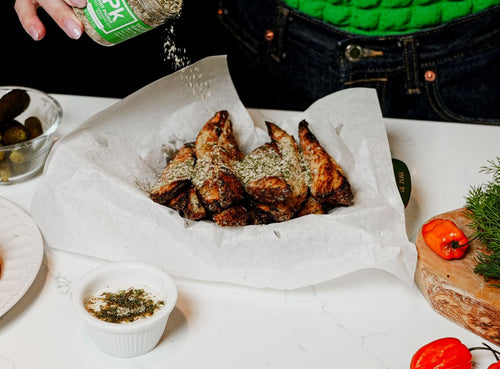 Hot Pickle Crispy Oven-Baked JoJo Potatoes recipe