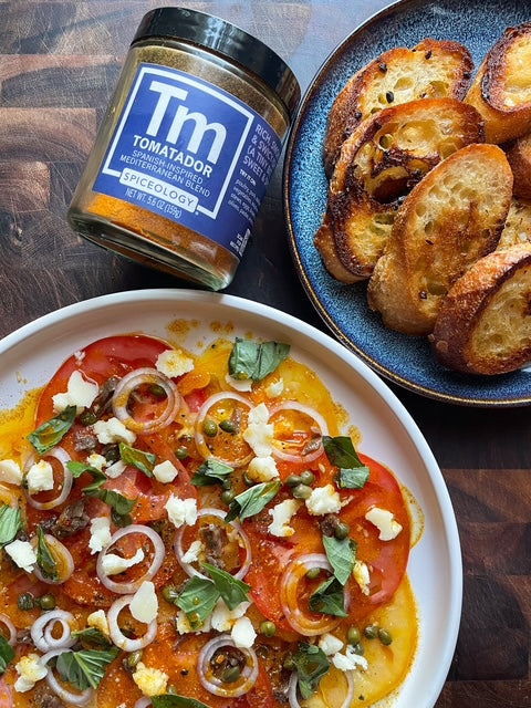 Tomatador Heirloom Tomato Carpaccio Recipe