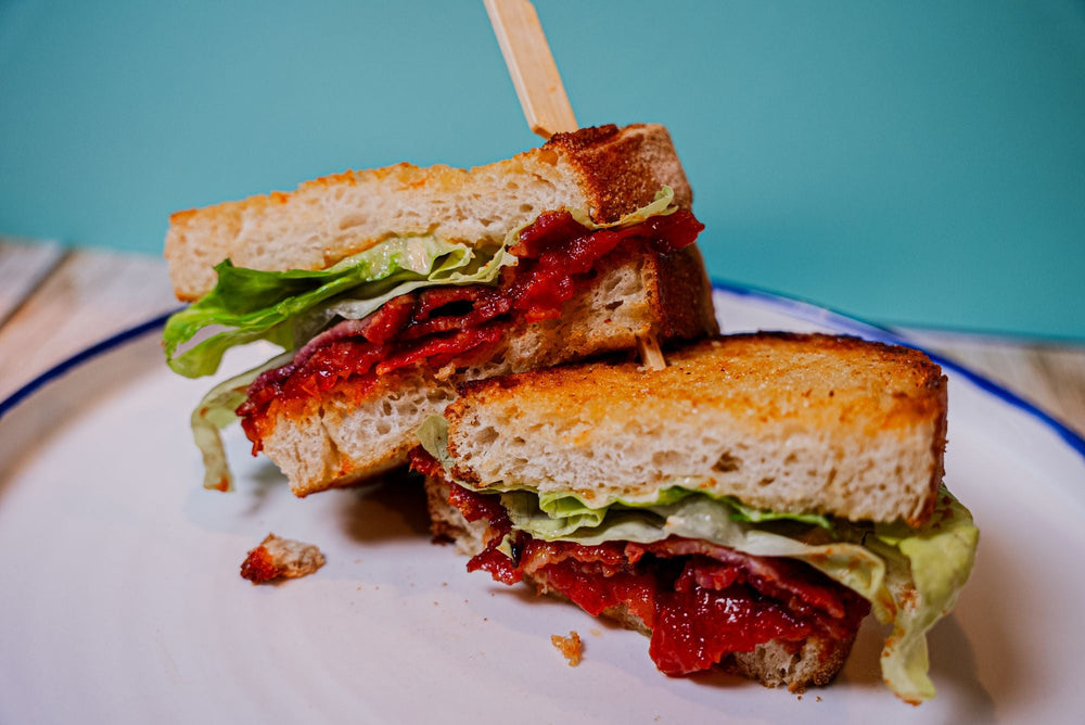 Smoky Honey Habanero Firecracker BLT with Tomato Jam Recipe