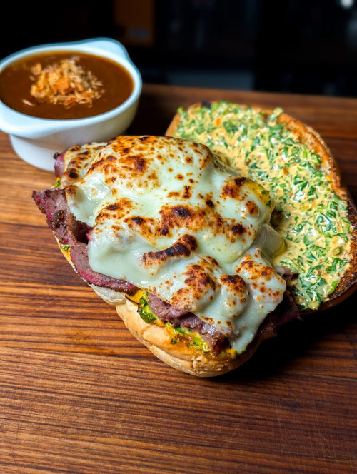 Korean BBQ Tri-Tip French-ish Dip