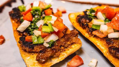 Cantina Verde Choripan with Salsa Criolla and Chimichurri Recipe