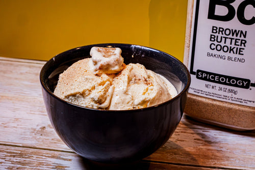 Brown Butter Cookie Sweet Corn Ice Cream