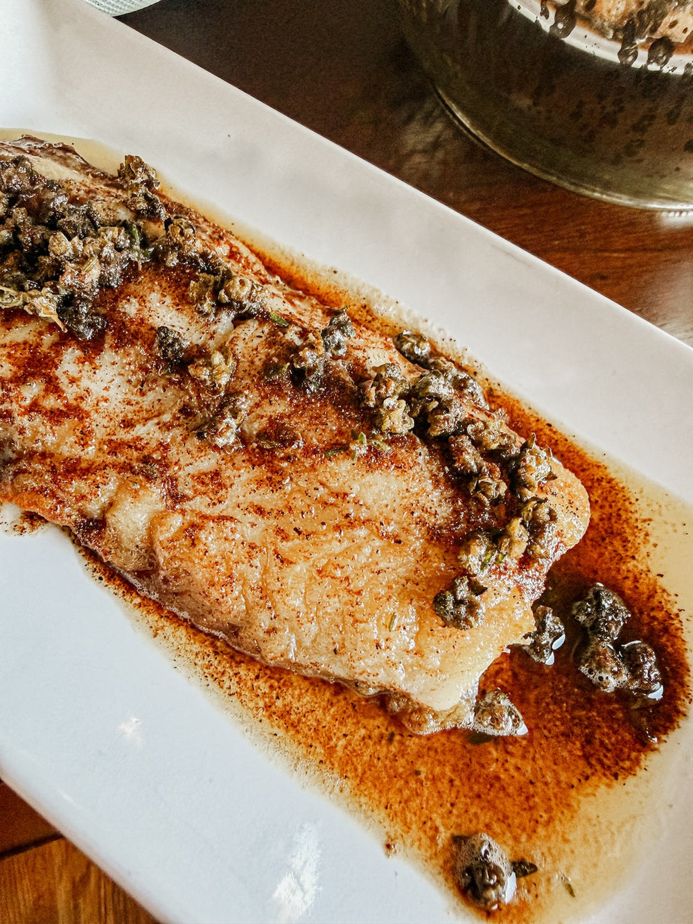 Brown Butter Parmesan Black Cod