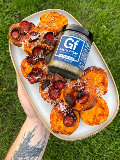 Greek Freak Mini Pizzas Recipe