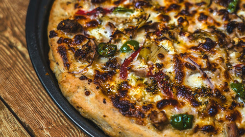 Greek Freak Chicken Alfredo Pizza Recipe