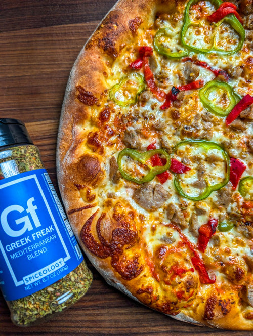 Greek Freak Spicy Vodka Sauce Pizza Recipe