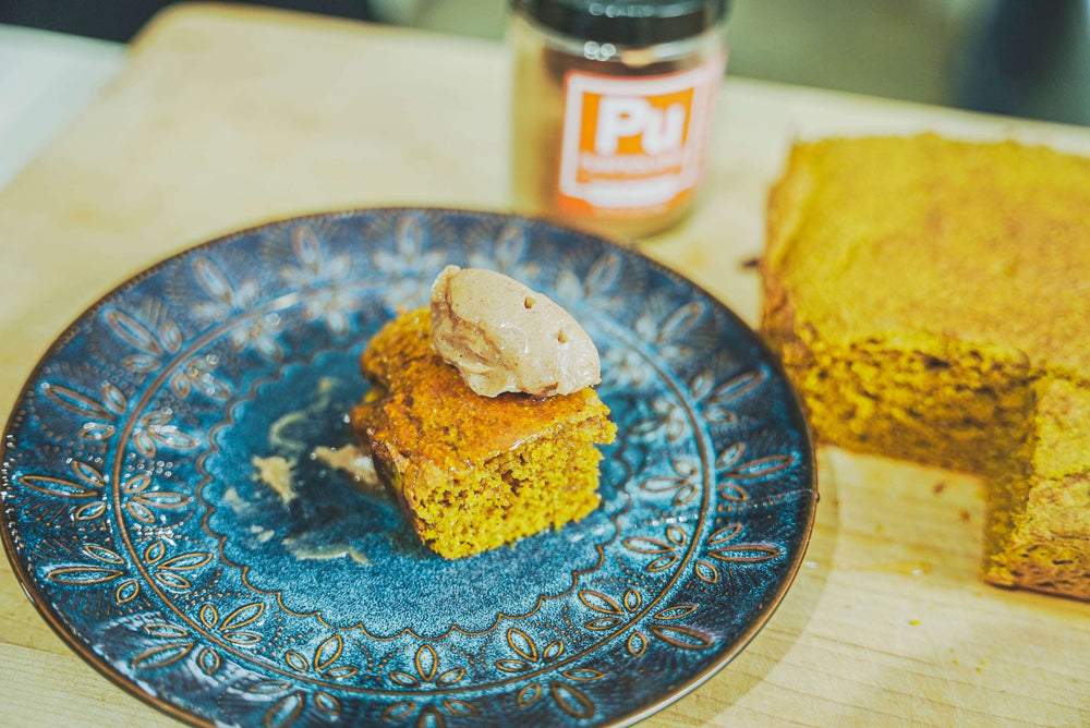 Spiceology Pumpkin Spice Cornbread Recipe