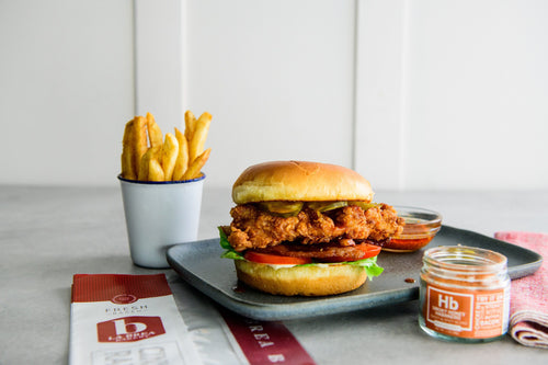 Smoky Honey Habanero Chicken Sandwich