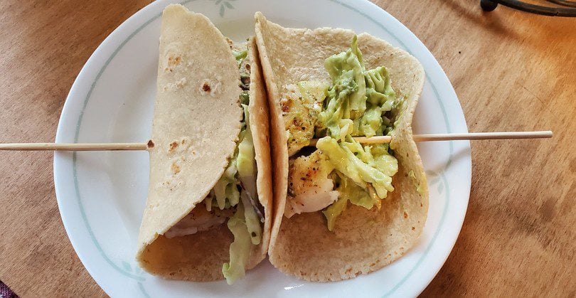 Guac and Roll Avocado Slaw Tacos