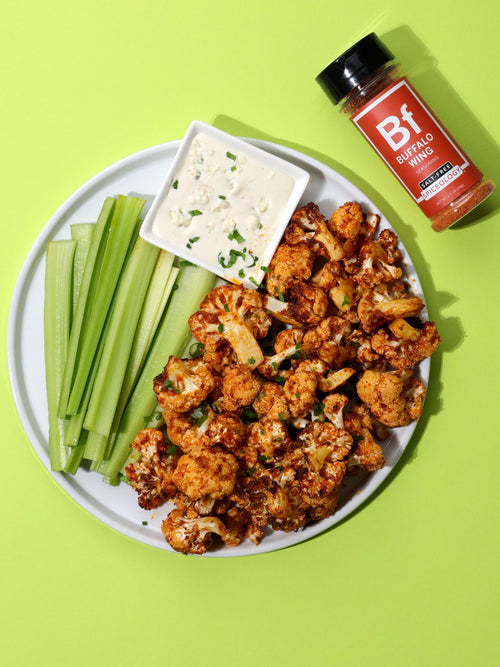 Buffalo Wing Air-Fried Cauliflower