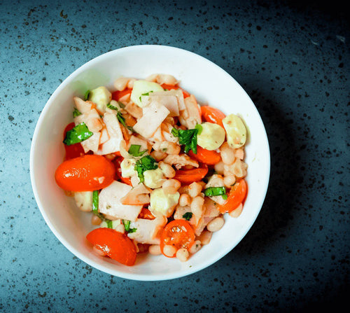 Greek Freak Turkey & Bean Salad