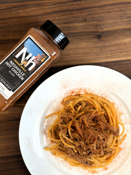 Memphis-Style BBQ Spaghetti with Nashville Hot Pulled Pork