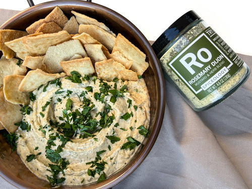 Rosemary Dijon Smoked Hummus