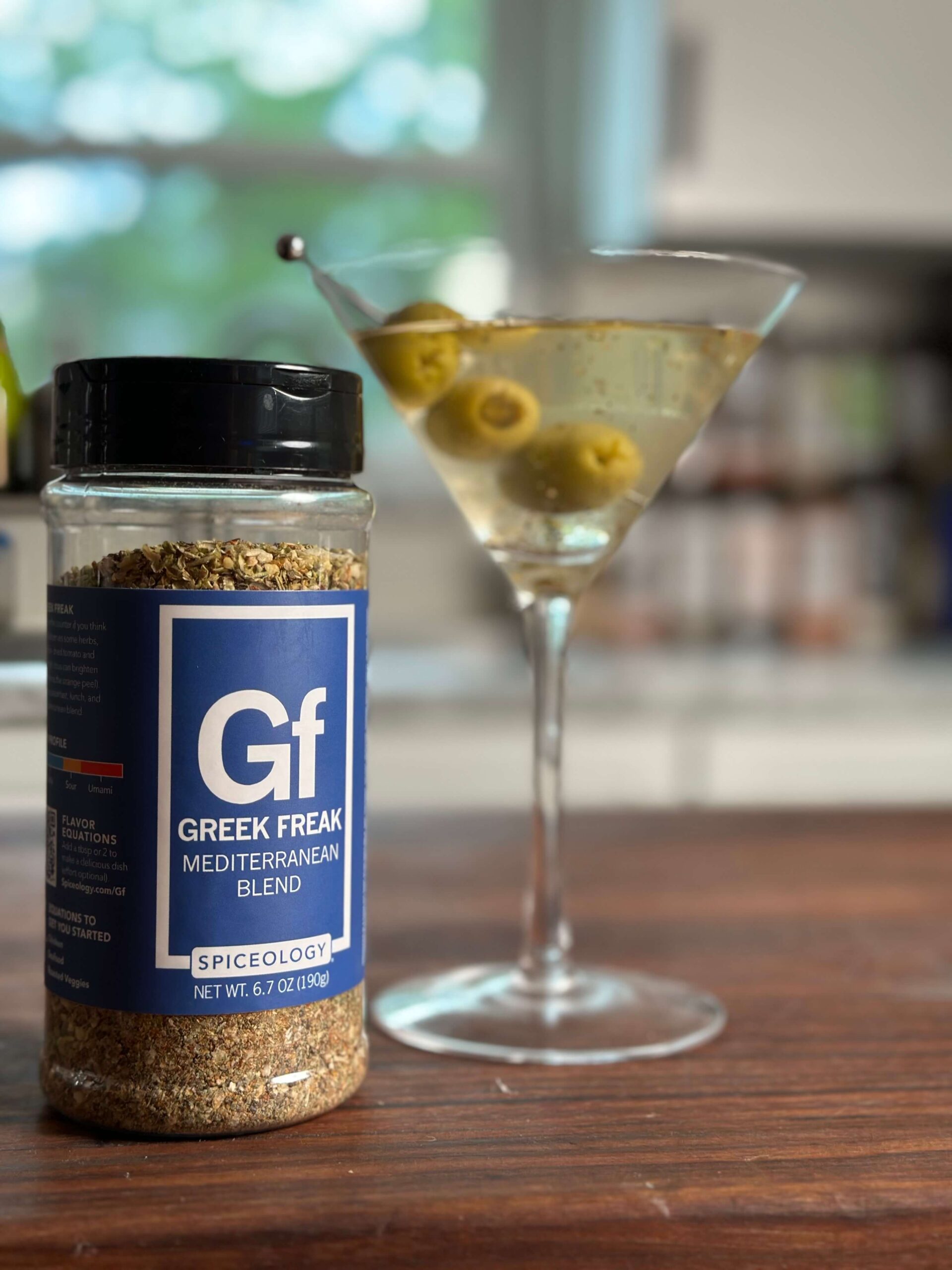 Greek Freak Dirty Martini – Spiceology