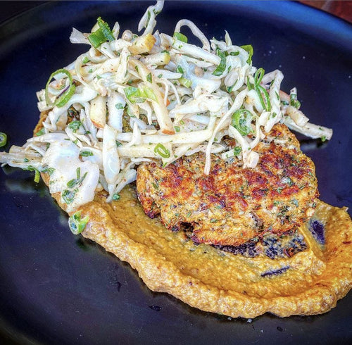 Salt-Free Ranch Crab Cakes