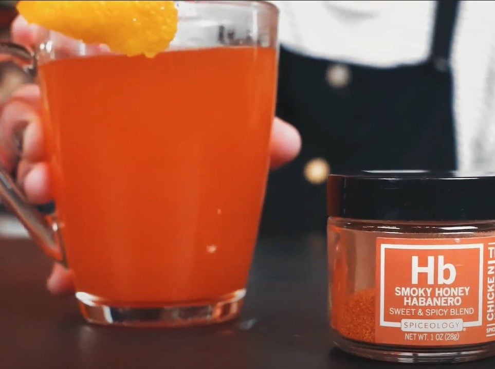 Smoky Honey Habanero Hot Toddy