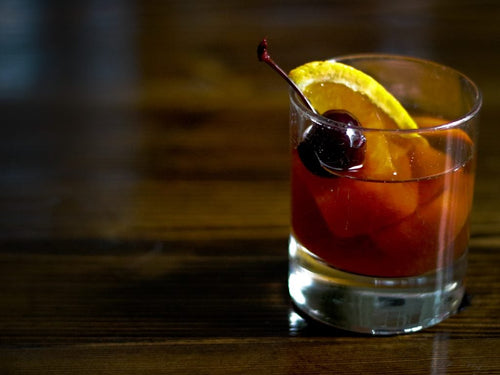 Smoky Old Fashioned cocktail