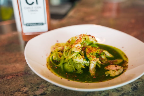 Chile Con Limon Shrimp Aguachile