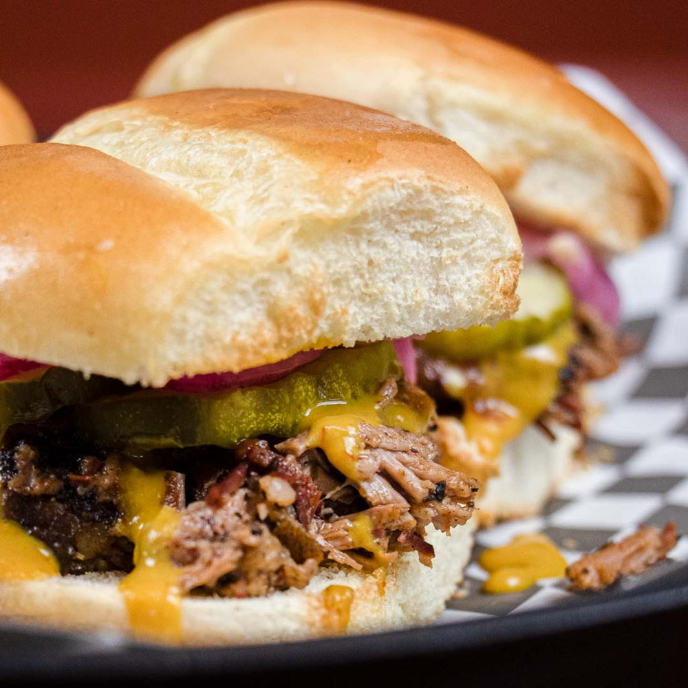 Chad White's Brisket Sliders