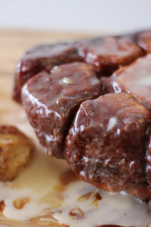 Crock pot cinnamon orange monkey bread