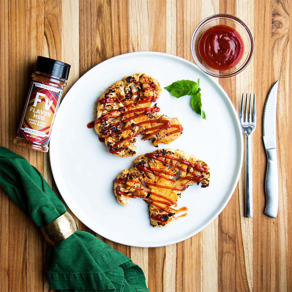 Flavor Hog Cauliflower Steaks